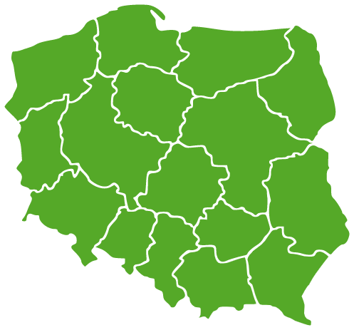 Polska - mapa