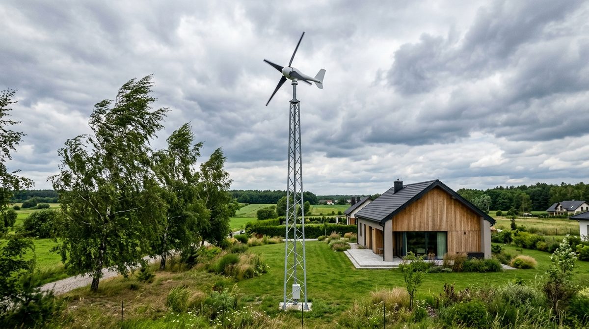 Przydomowa turbina wiatrowa – czy ma sens w polskich warunkach